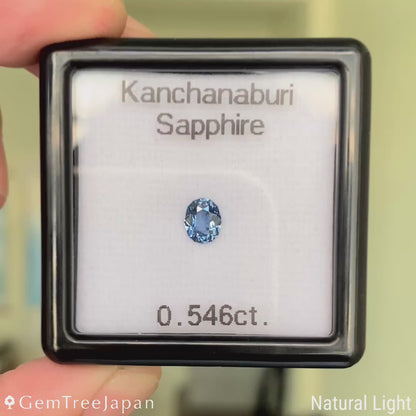 Kanchanaburi Sapphire 0.546ct / Thailand