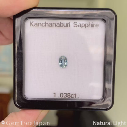 Kanchanaburi Sapphire 1.038ct / Thailand