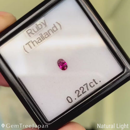 Ruby 0.227ct / Thailand