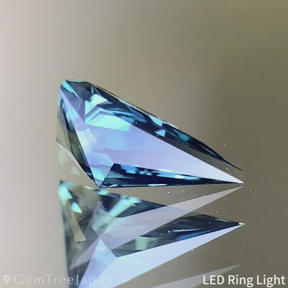 Teal Blue Sapphire 0.536ct / Nigeria