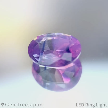 Un-Heat Parti-Color Sapphire 0.326ct / Vietnam