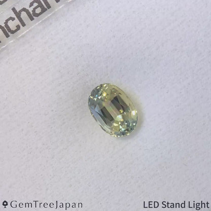 Parti-Color Sapphire 1.319ct / Thailand (Kanchanaburi)