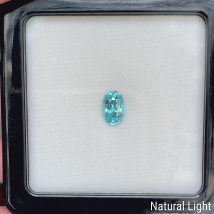 Blue Zircon 2.063ct (Tenebresence) / Cambodia