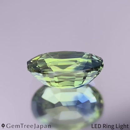 Parti-Color Sapphire 0.583ct / Thailand (Kanchanaburi)