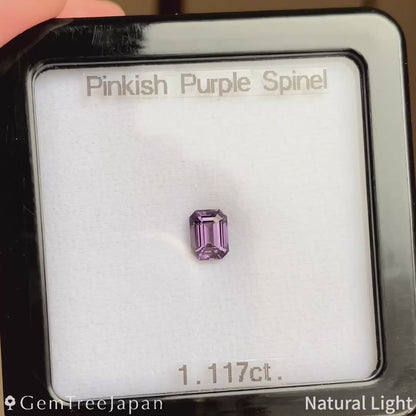 Pinkish Purple Spinel 1.117ct / Sri Lanka