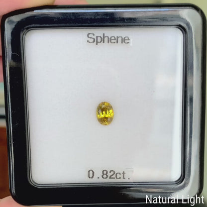 Sphene 0.82ct / Madagascar