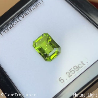 【One Price】Peridot 5.259ct / Vietnam