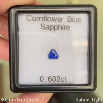 Cornflower Blue Sapphire 0.602ct / Sri Lanka