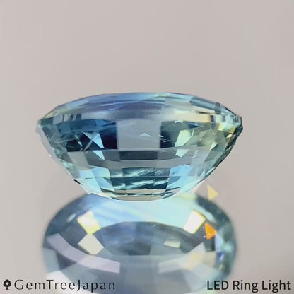 Parti-color Sapphire 1.203ct / Thailand (Kanchanaburi)