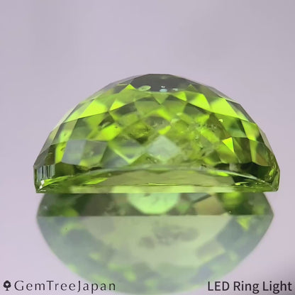 "Lily Pad Eye" Peridot 4.265ct / Pakistan