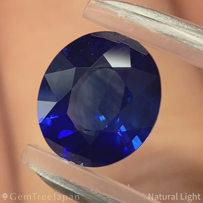Cornflower Blue Sapphire 3.051ct / Burma