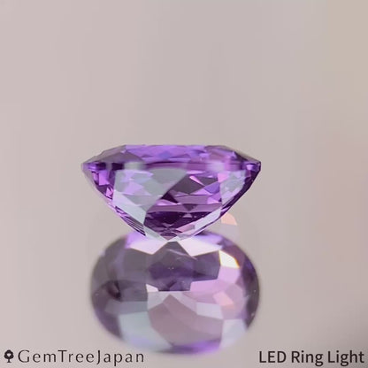 Pinkish Purple Sapphire 0.530ct / Thailand(Kanchanaburi)