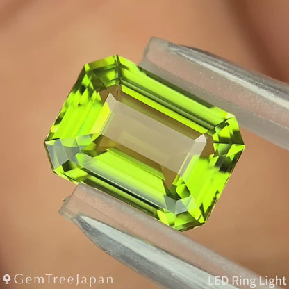 【Trial Price】"4-5 Steps" Peridot 1.395ct / U.S.A.