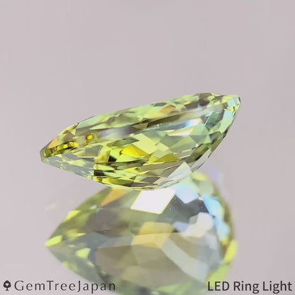 Un-Heat Parti-color Sapphire 1.231ct / Thailand(Kanchanaburi)
