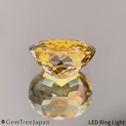 Parti-color Sapphire 0.787ct / Thailand(Kanchanaburi)