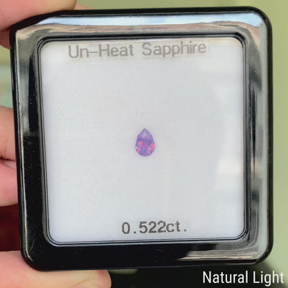 Un-Heat Sapphire 0.522ct / Vietnam