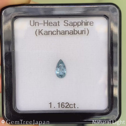 Un-Heat Sapphire 1.162ct / Thailand (Kanchanaburi)