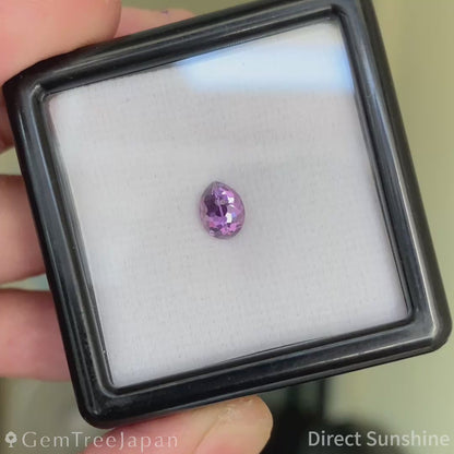 “Water Lily Bud" Un-Heat Sapphire 0.80ct / Madagascar【One Price】