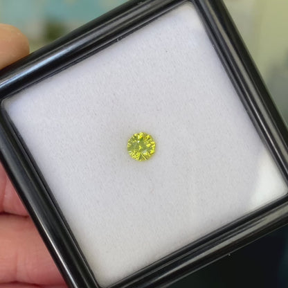 Parrot Chrysoberyl 0.389ct / Tanzania