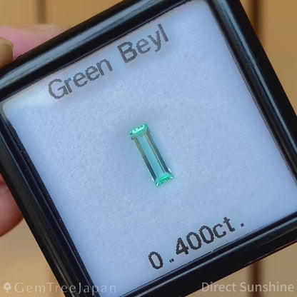 Green Beryl 0.400ct / Nigeria