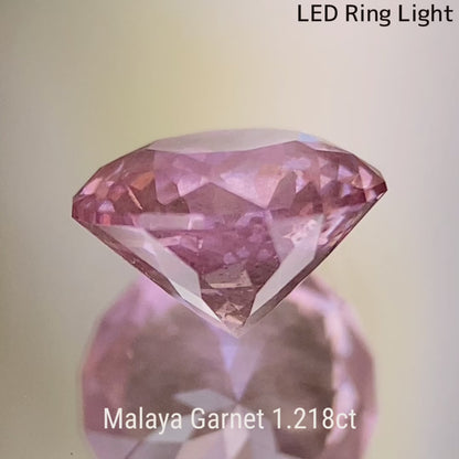 Malaya Garnet 1.218ct