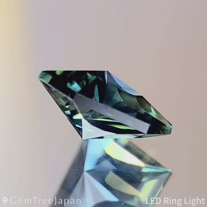 Greenish Blue Sapphire 0.500ct / Cameroon
