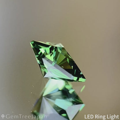 【お客さま専用】Yellowish Green Sapphire 0.263ct / Nigeria