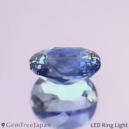 Parti-Color Sapphire 0.636ct / Thailand (Kanchanaburi)