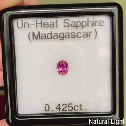Un-Heat Sapphire 0.425ct / Madagascar