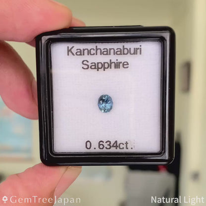 Kanchanaburi Sapphire 0.634ct / Thailand