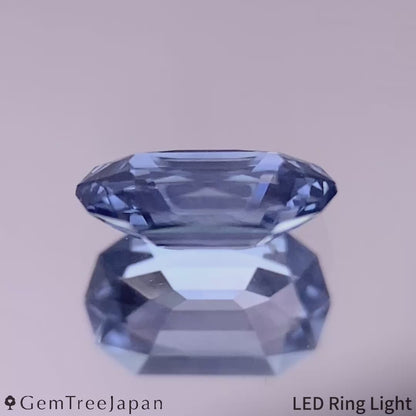 "Silky Violet" Un-Heat Sapphire 0.534ct / Thailand (Kanchanaburi)