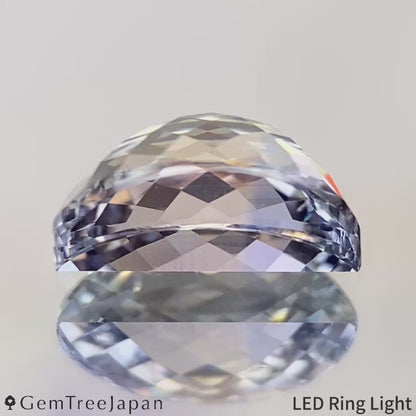 "Sleepy Rainbow" Un-Heat Parti-Color Sapphire 1.439ct / Kanchanaburi (Thailand)