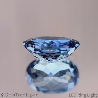 "Ocean Blue" Sapphire 0.53ct / Kanchanaburi (Thailand) 【Trial Price】