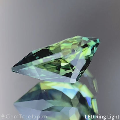 Bluish Green Sapphire 0.60ct / Nigeria