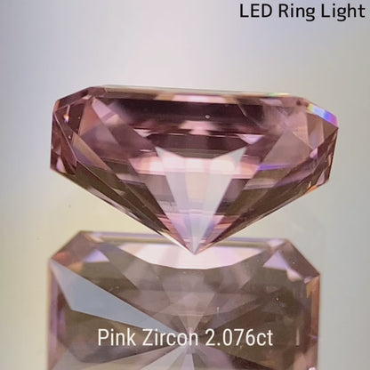 Pink Zircon 2.076ct