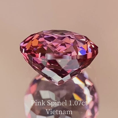 Pink Spinel 1.07ct / Vietnam