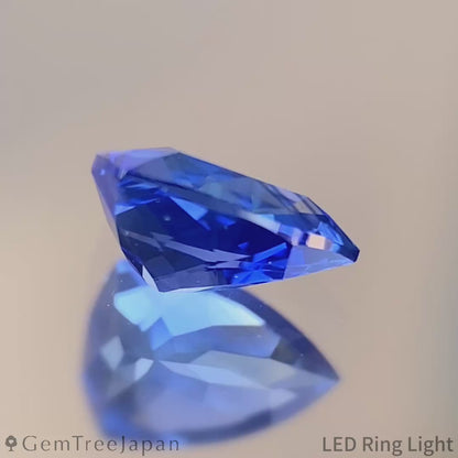 【Trial Price】Cornflower Blue Sapphire 0.574ct / Myanmar(Burma)