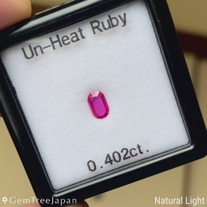 Un-Heat Ruby 0.402ct / Sri Lanka