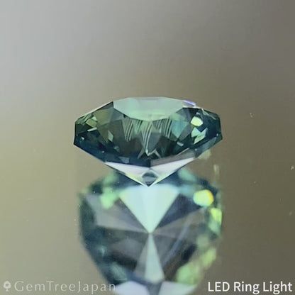 Greenish Blue Sapphire 0.283ct / Nigeria