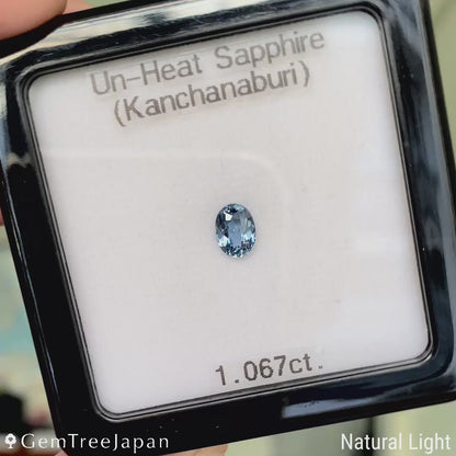 Un-Heat Sapphire 1.067ct / Kanchanaburi