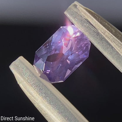 Purple Sapphire 0.558ct / Kanchanaburi