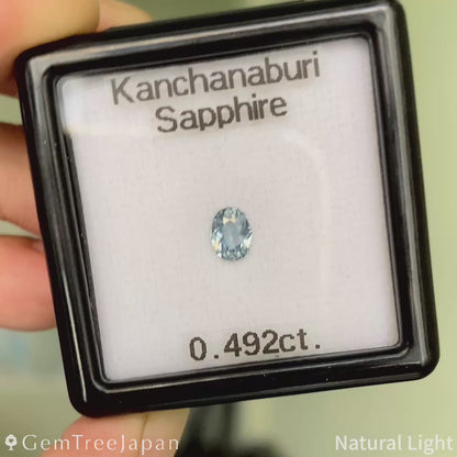 Kanchanaburi Sapphire 0.492ct / Thailand