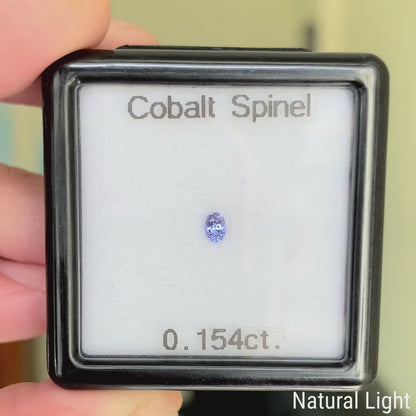 Cobalt Spinel 0.154ct / Vietnam