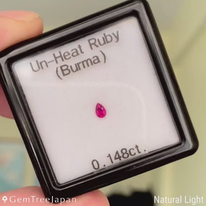 Un-Heat Ruby 0.148ct / Burma