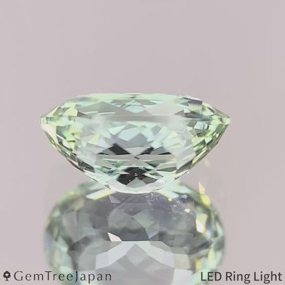 "Pale Green" Kanchanaburi Sapphire 1.119ct / Thailand