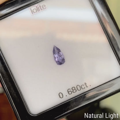 Iolite 0.680ct / Tanzania