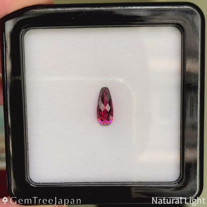 "Pink Crocodile's Claw" Malaya Garnet 2.028ct / Tanzania【One Price】