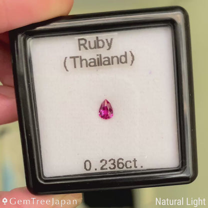 Ruby 0.236ct / Thailand