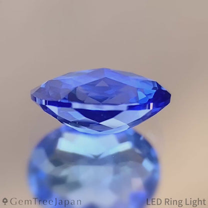 【Trial Price】Cornflower Blue Sapphire 0.702ct / Myanmar(Burma)