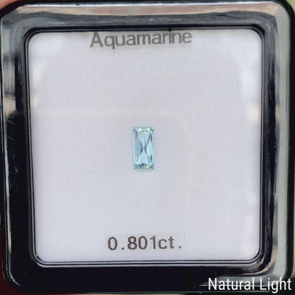 Aquamarine 0.801ct / Nigeria